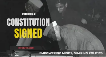 The Indian Constitution: A Historic Signing Day