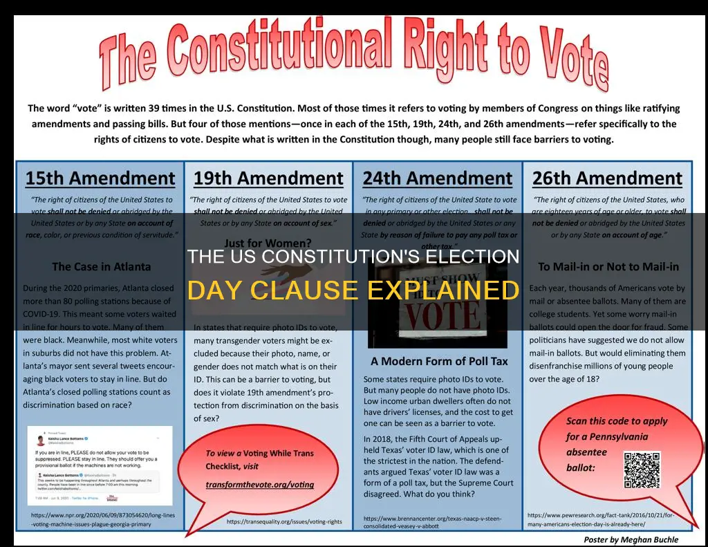 when is election day according to the constitution