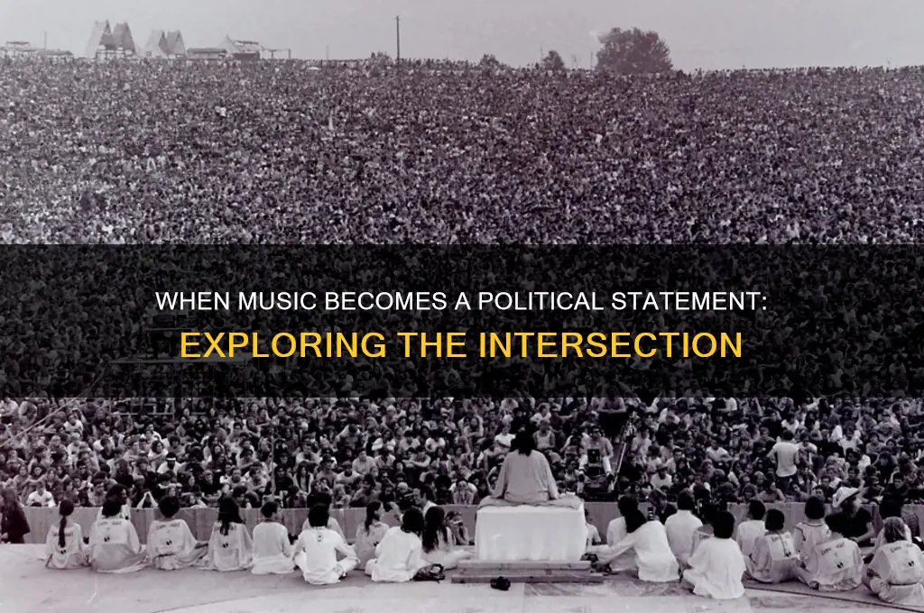 when is music considered political