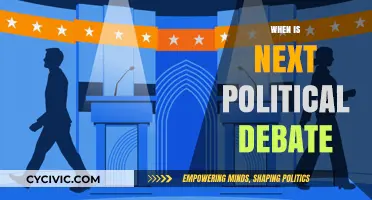 Upcoming Political Debate: Key Dates and What to Expect