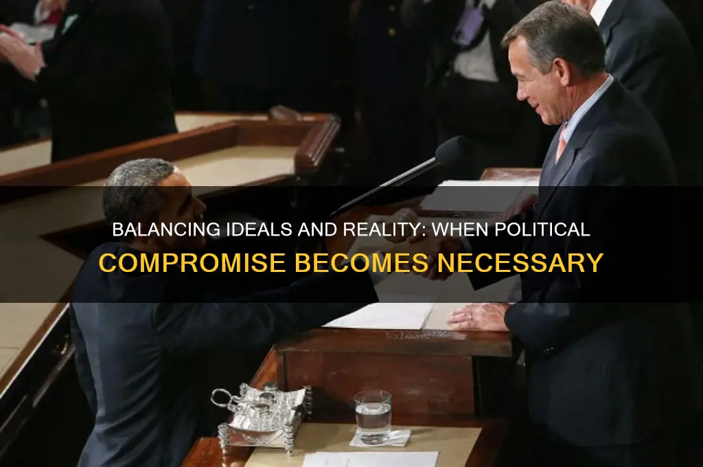 when is political compromise acceptable