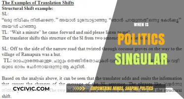 When Does Politics Become Singular: Unraveling the Shift in Governance