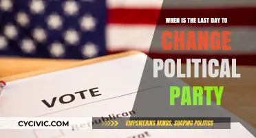 Deadline Alert: Final Day to Switch Political Party Affiliation