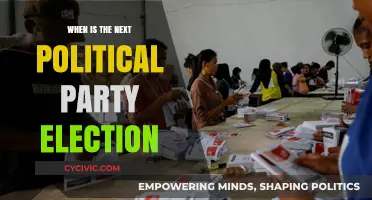 Upcoming Political Party Elections: Key Dates and What to Expect
