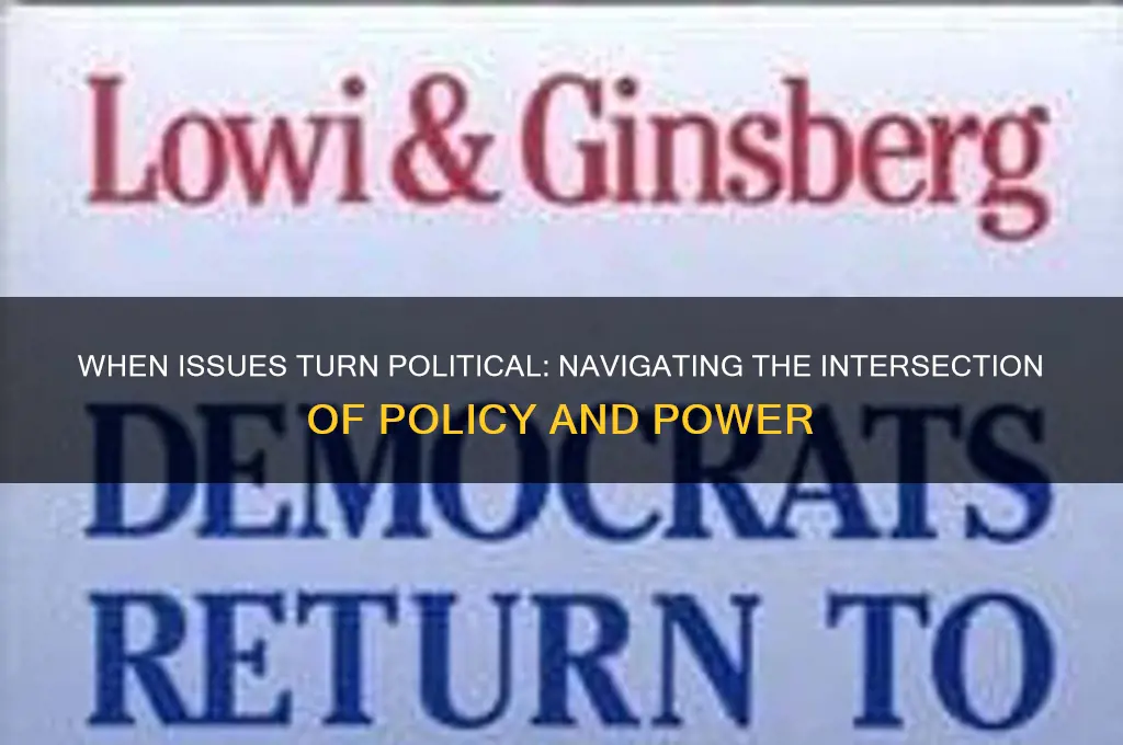 when it becames political