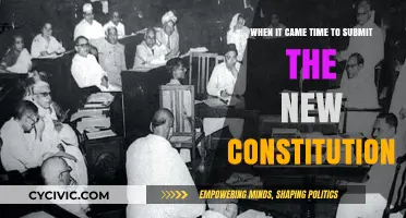 The New Constitution: Time to Submit