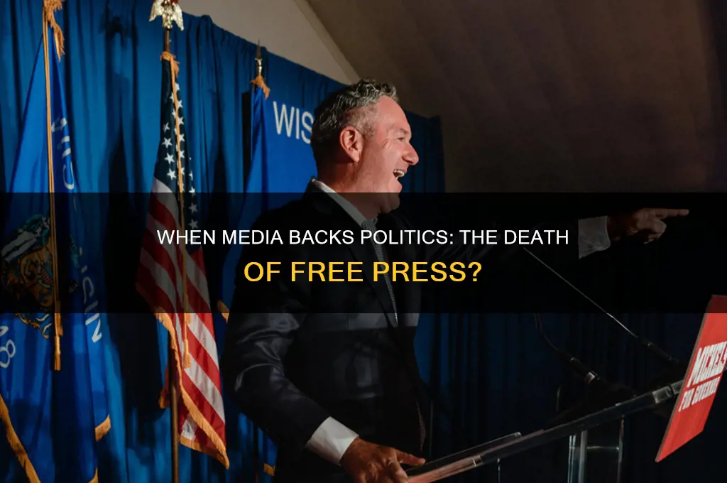 when media endorsed political party no longer a free press