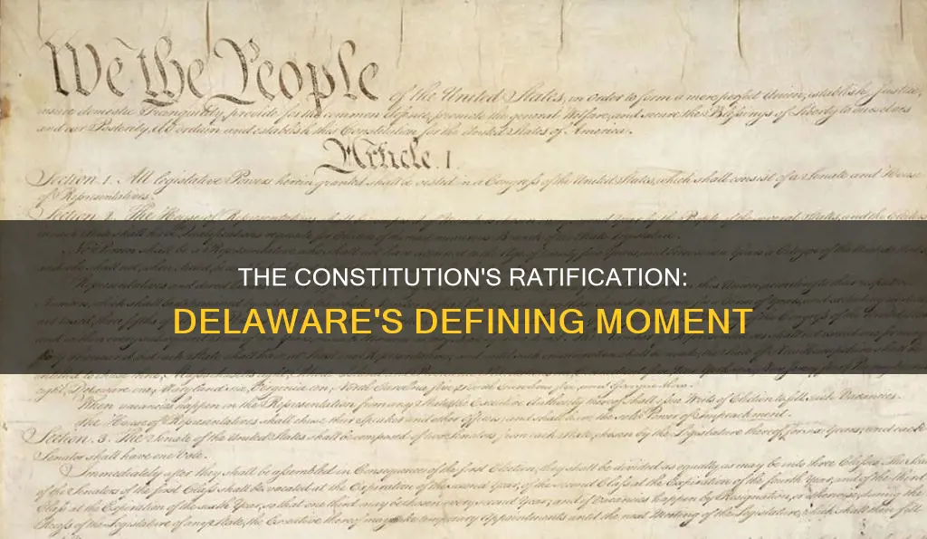 when new deleware ratified constitution