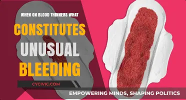 Blood Thinners: What Counts as Unusual Bleeding?