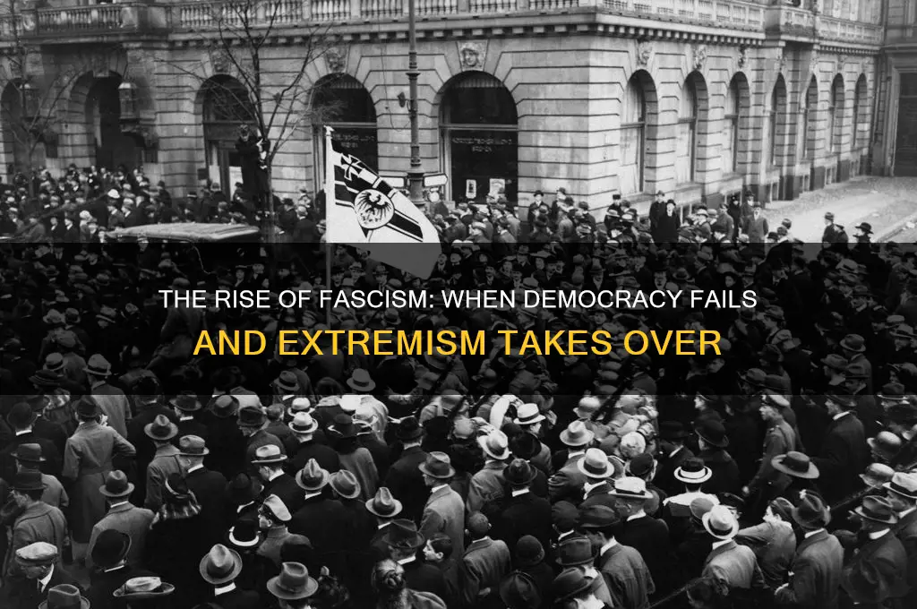 when one political party becomes fascist