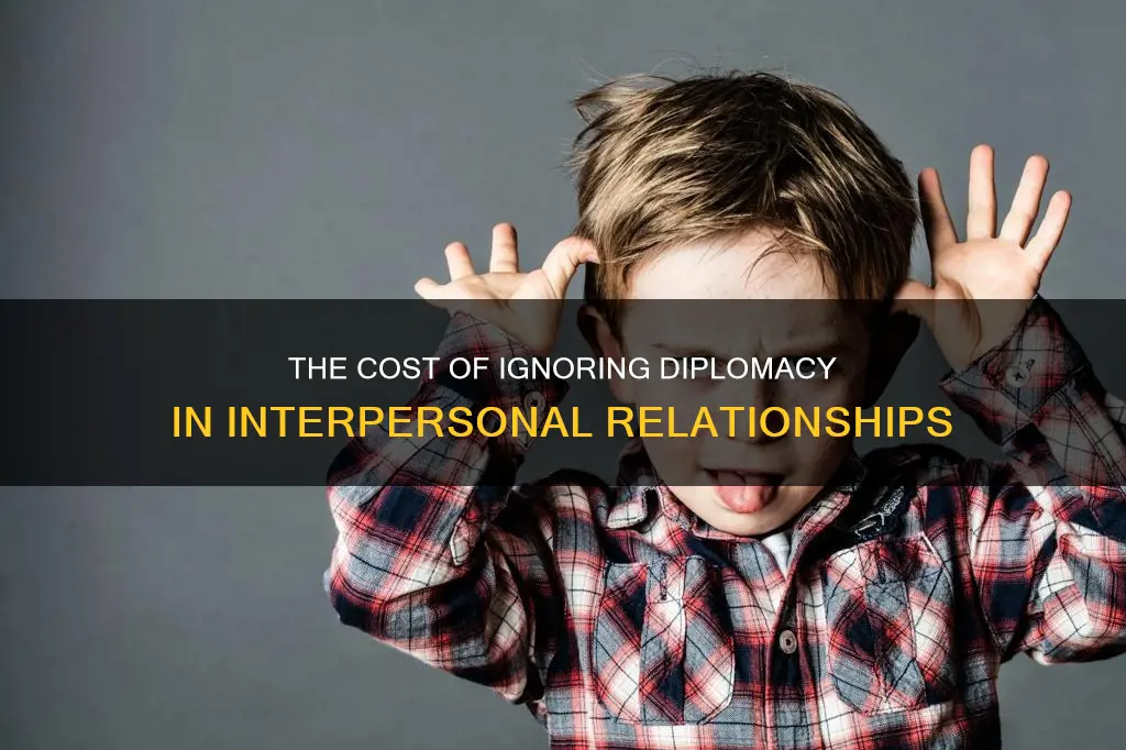 when people refuse to learn diplomacy