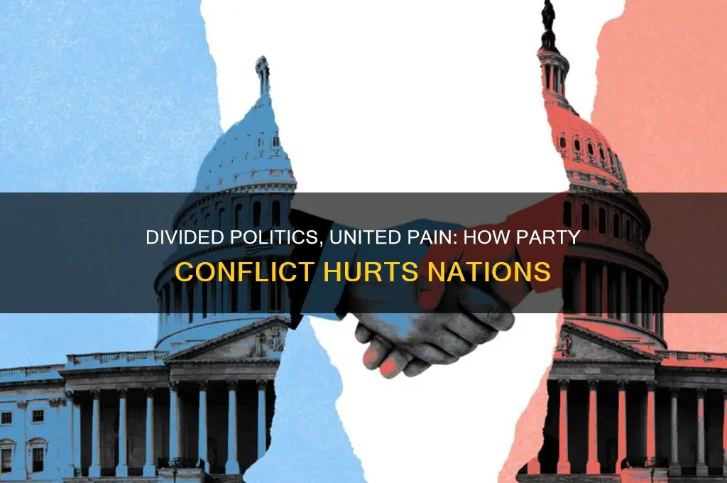 when political parties fight the country suffers
