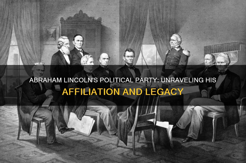 when political party was abraham lincoln in