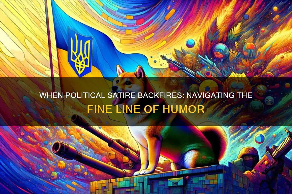 when political satire whoops