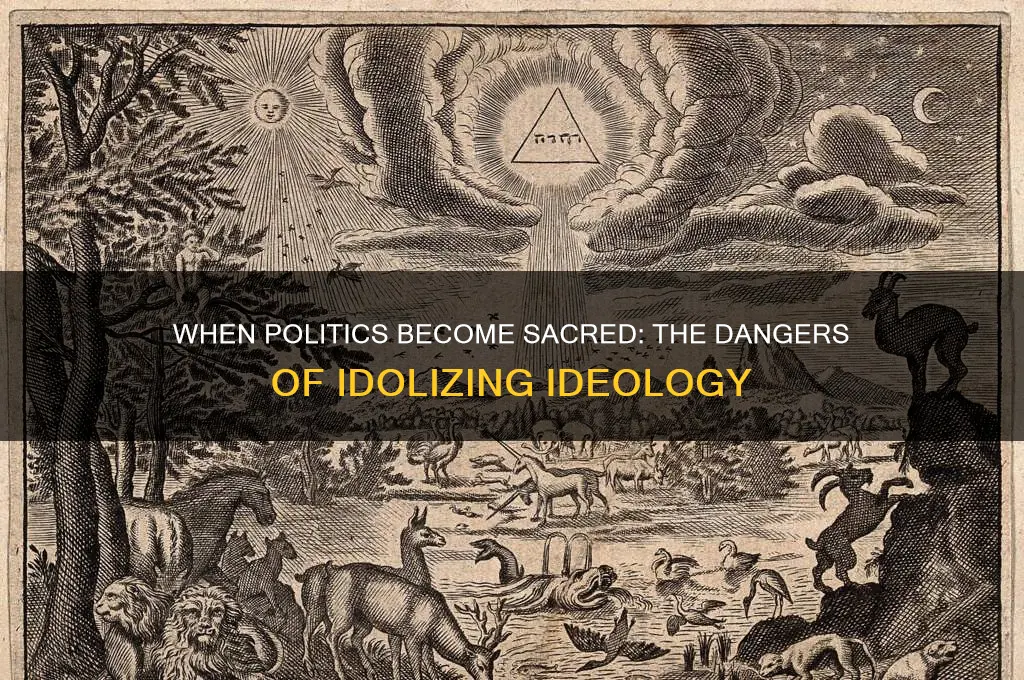 when politics are sacralized