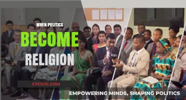 When Politics Become Religion: The Blurring of Faith and Power