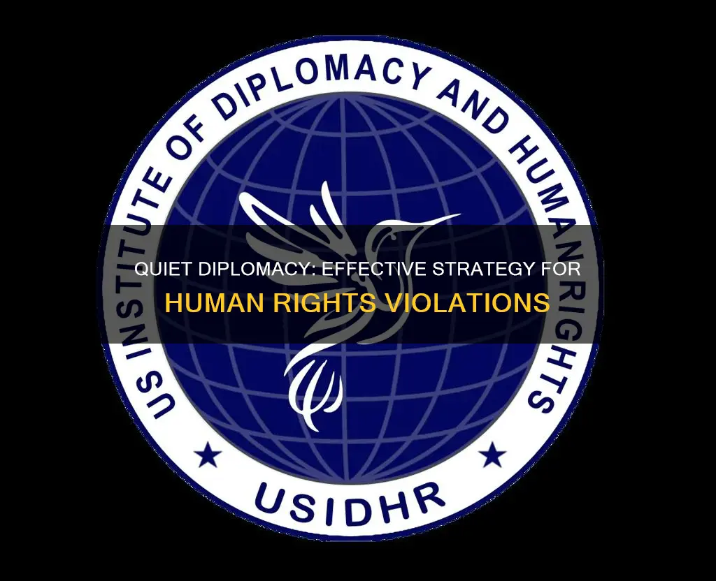 when quiet diplomacy on human rights violations worked