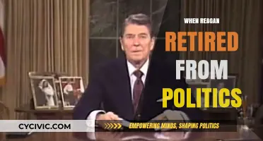 Reagan's Political Farewell: The Day a President Stepped Away