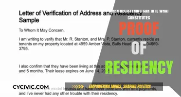 Proof of Residency: Registering Your Car in Illinois