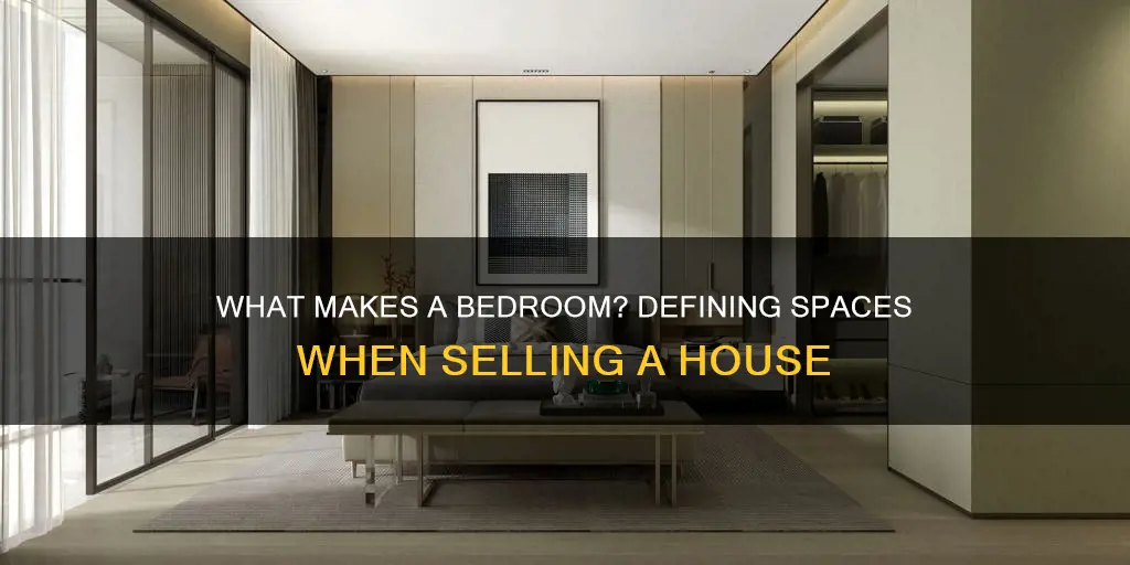 when selling a house what constitutes a bedroom