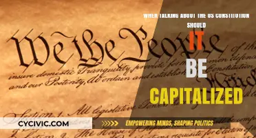The US Constitution: To Capitalize or Not?