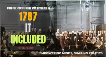 The Constitution's Approval: What Was Included in 1787?