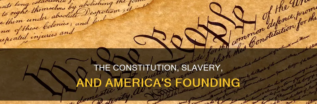 when the constitution was ratified slavery existed