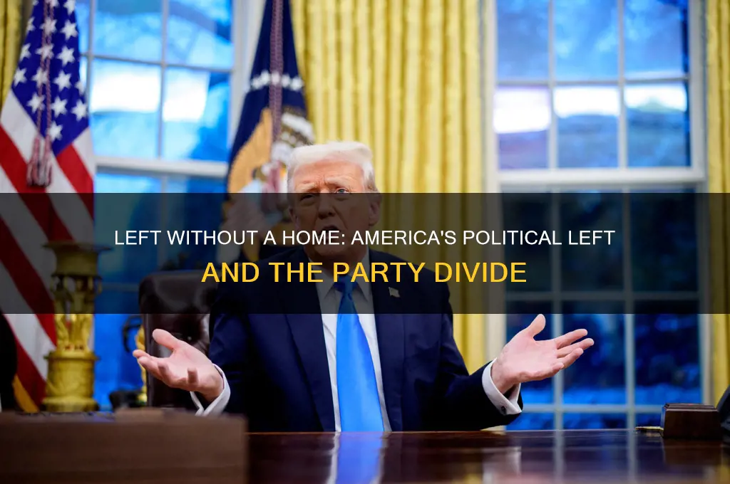 when the political left has no party in america