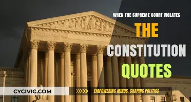 Supreme Court: Upholding or Violating the Constitution?