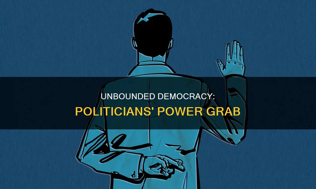 when there are no constitutional constraints on democracy politicians will