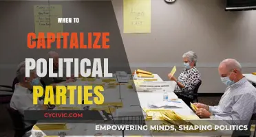 Capitalizing Political Parties: Essential Grammar Rules for Accurate Writing