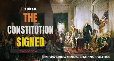The Constitution's Signing: A Historical Moment