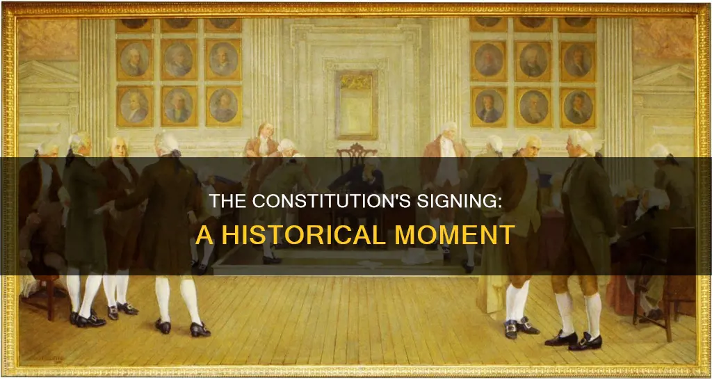 when waa the constitution signed