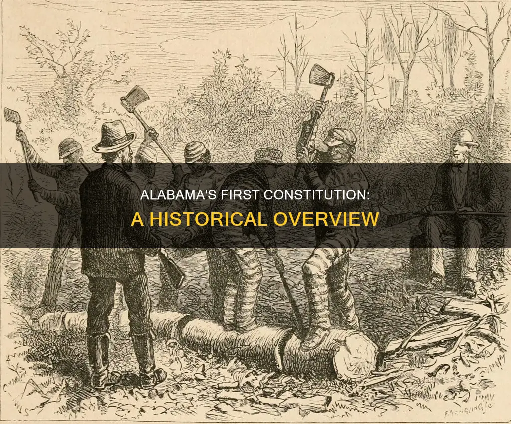 when was alabama first constitution written