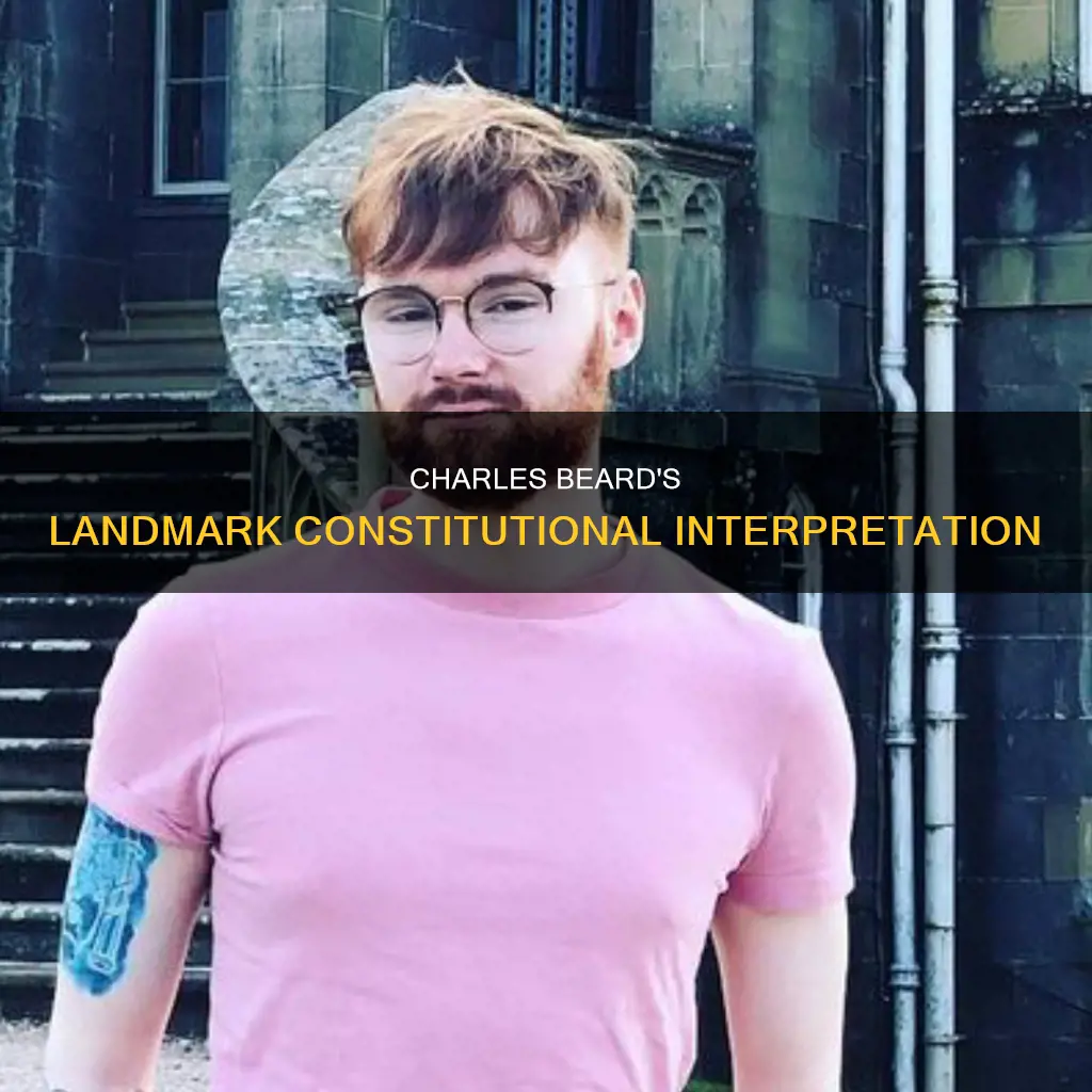 when was chrarles beard interpretation of the constitution published