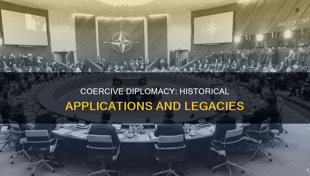 when was coercive diplomacy used