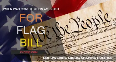 The Flag Amendment: A Constitutional Change