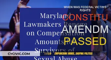 Victims' Rights: The Federal Constitutional Amendment's History