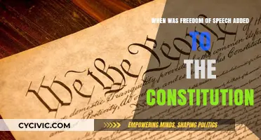 The First Amendment: Freedom of Speech's Constitutional Roots