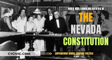 Nevada's Gambling History: A Constitutional Ratification Story
