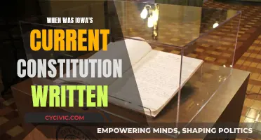 Iowa's Constitution: Written in the Year of Our Lord?