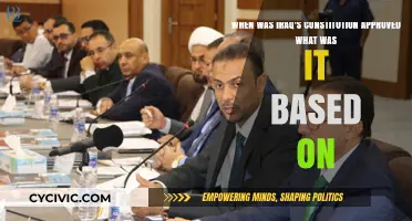 Iraq's Constitution: Approved When and Why?