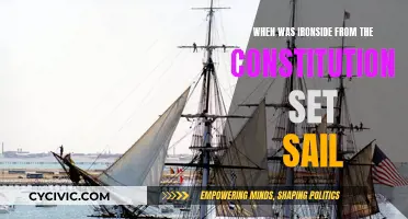 The Ironside's Historic Voyage: Setting Sail's Constitution