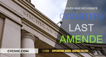 Michigan's Constitution: Amendments and Their Timing