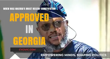 Nigeria's Constitution: When Was It Last Approved?