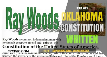 Oklahoma's Constitution: A Historical Overview of Its Inception