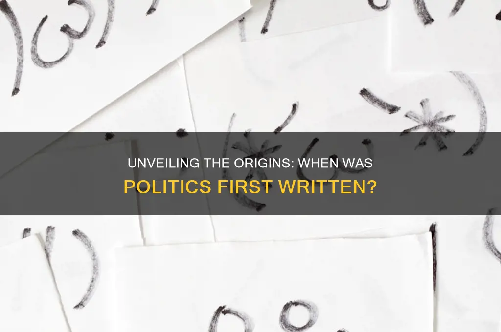 when was politics written