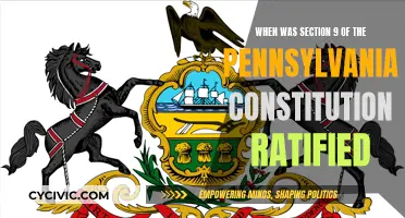 The Evolution of Pennsylvania's Constitution: Section 9's Ratification
