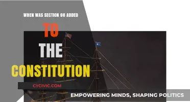 The Evolution of Constitution: Section 98's Addition