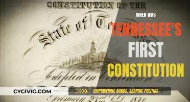 Tennessee's First Constitution: When Did It Originate?